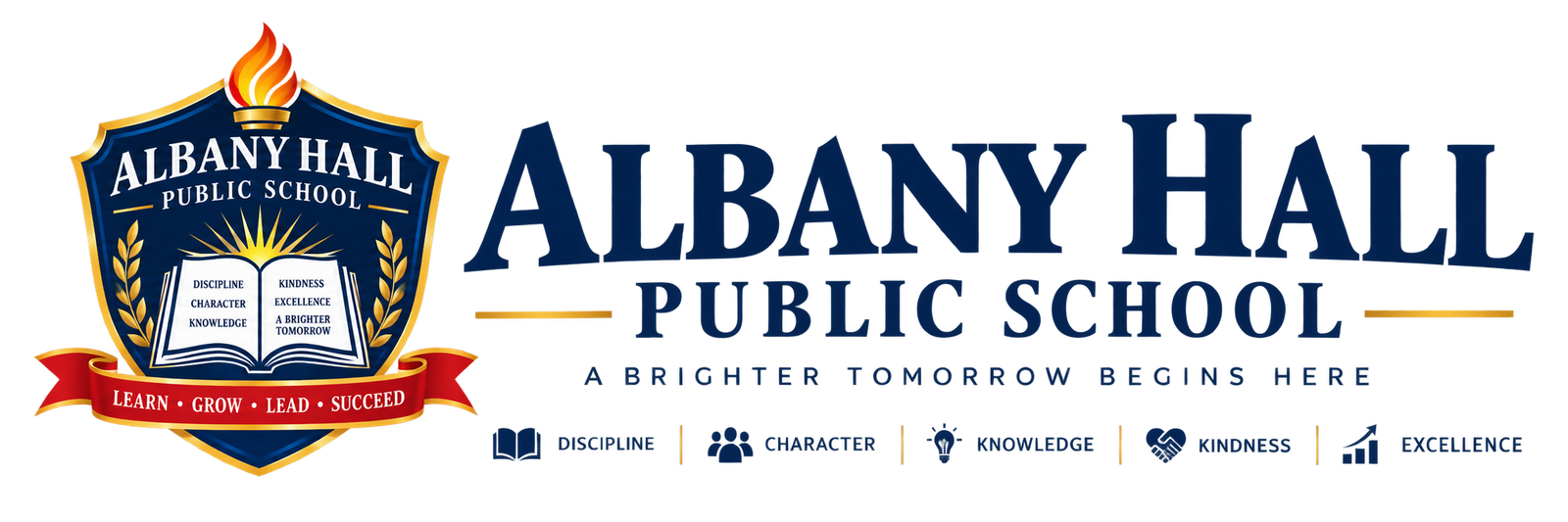 Albany Hall Public School logo